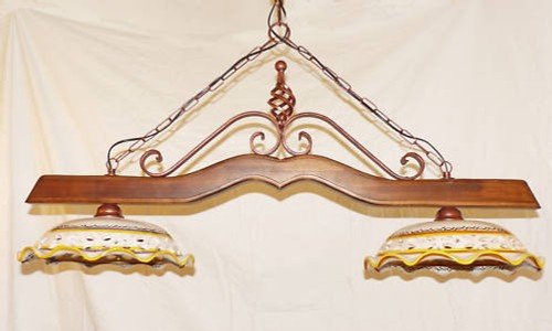 Lampadario rustico art 220 - rustico, art.220