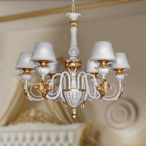 Lampadario luci classico - lampadario, 6