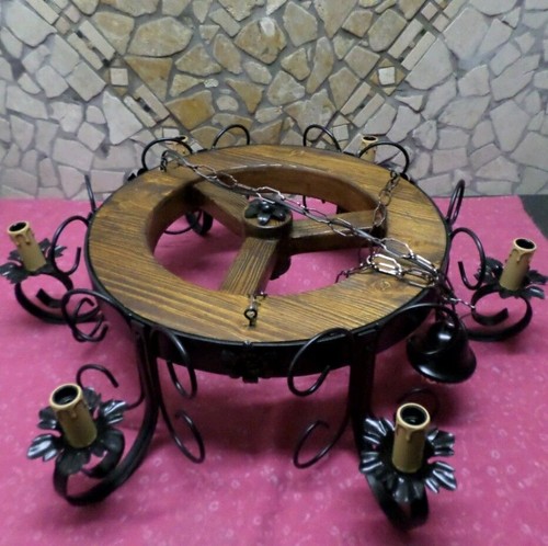 Lampadario stile rustico ferro - stile,