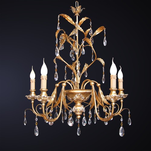 Lampadario luci ferro - 5,