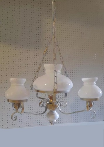 Lampadario ferro battuto - ferro, e