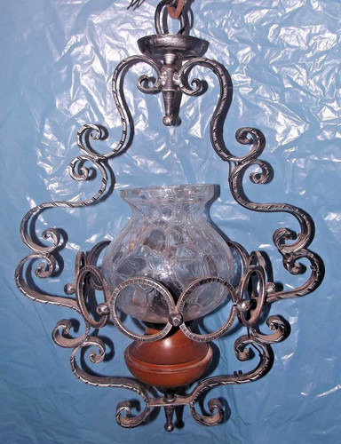 Antico lampione lampadario
