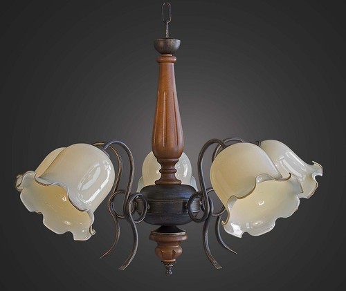 Lampadario classico ferro - lampadario,