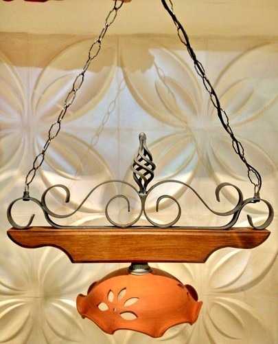 Lampadario sospensione rustico - lampadario,